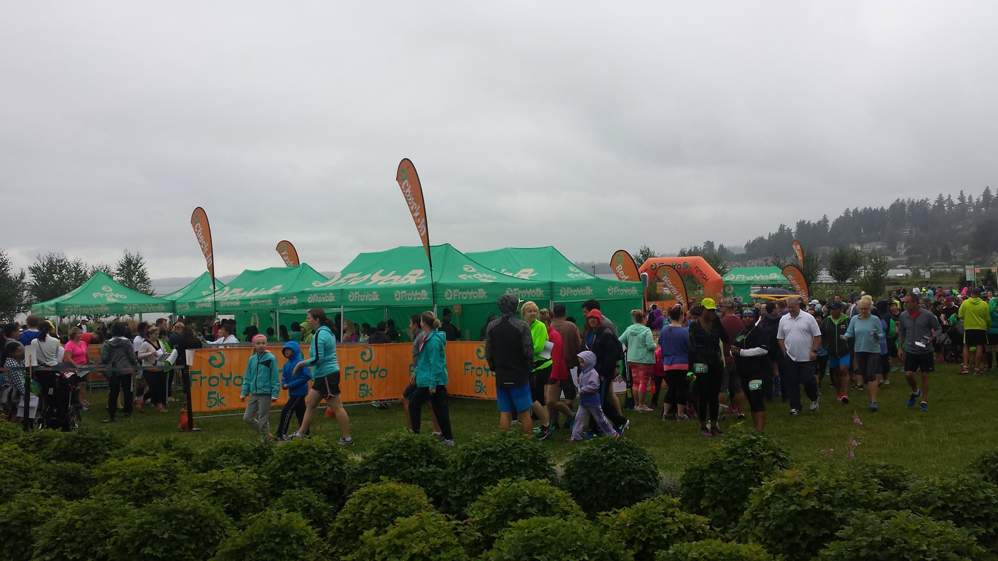 Race 8, Froyo 10K Seattle, July 25, 2015.