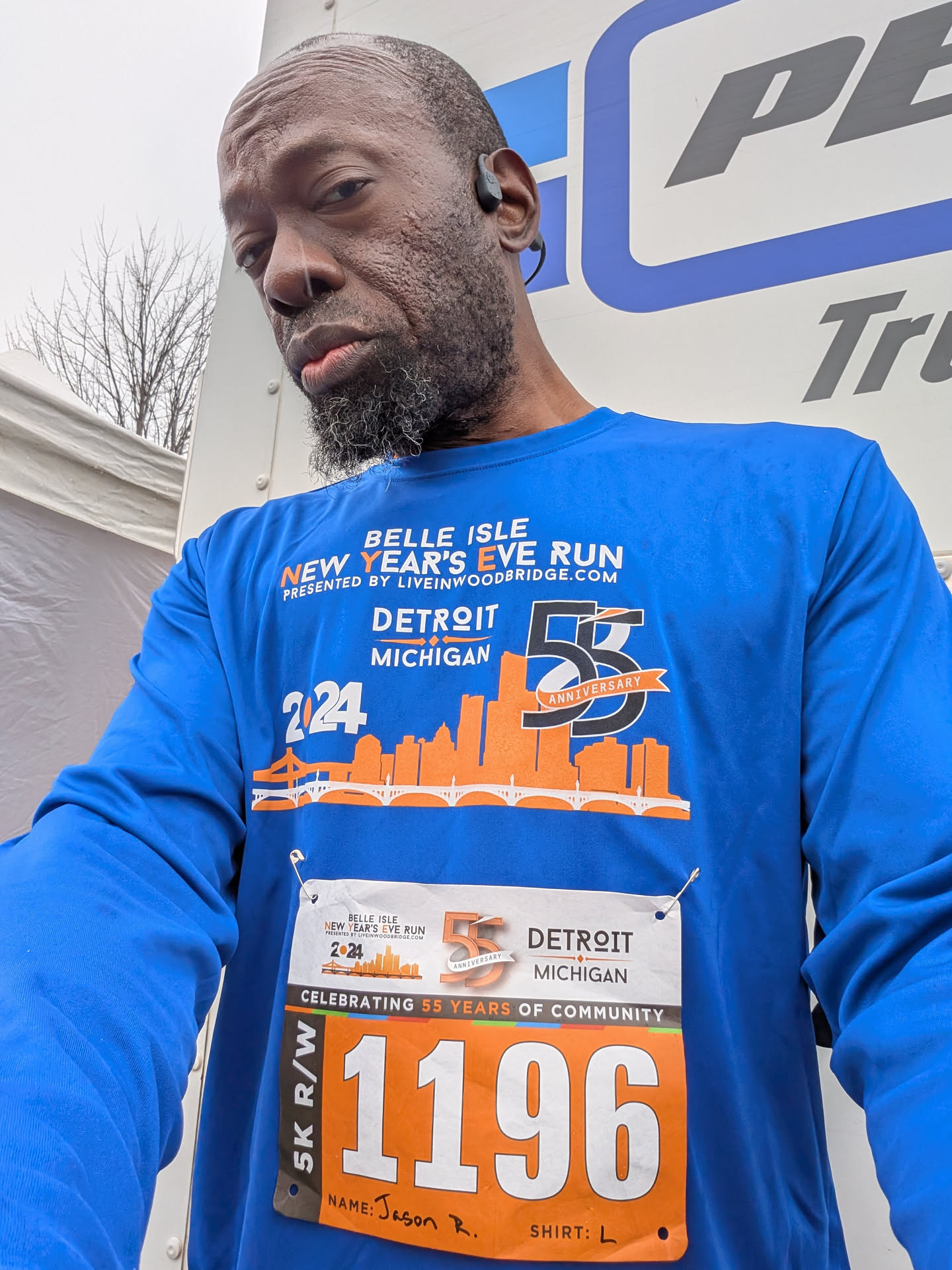 Race 25, Belle Isle New Year's Eve Run, December 31, 2024.