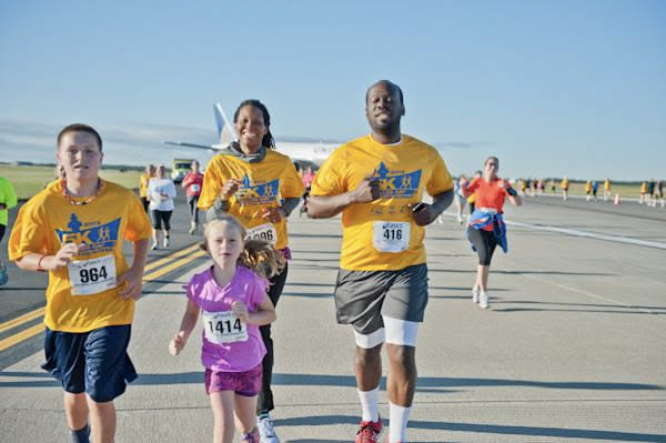 Race 3, Dulles Day 5K on the Runway, September 14, 2013.