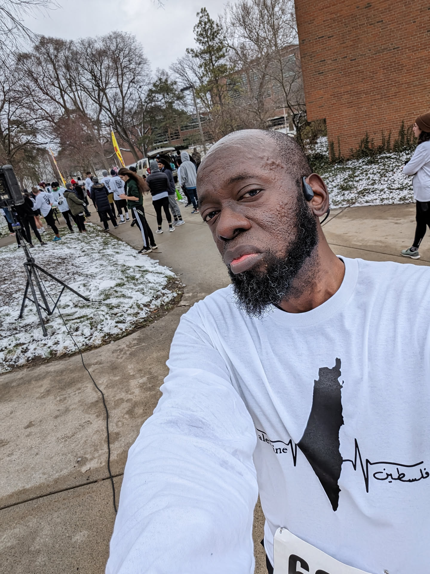 Race day, Solidarity Race for Humanity, March 10, 2024.